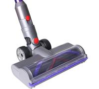 PIESSEONLINE - Spazzola Compatibile per Dyson Aspirapolvere V7, V8, V9, V10, V11 e V12 - Luci LED Integrate, Rotazione Fluida di 120 gradi - Pulizia Senza Graffi, Ideale su Ogni Pavimento