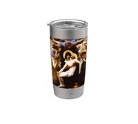 Pieta di Bouguereau x Gesù Cristo crocifisso x Madre Maria Bicchiere termico in acciaio inox doppia parete