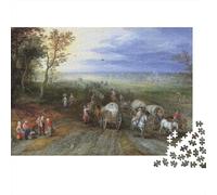Pieter Bruegel il Vecchio 1000Pcs Jigsaw Puzzle in Legno opere d'arte famose nel mondo, Giochi Puzzles Giochi Rilassamento E Intelligence, Rompicapo museo Per Gioco Familiare, Regalo Per Amore E Amico