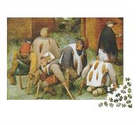 Pieter Bruegel il Vecchio Puzzle 1000 Pezzi, Puzzles museo Per Adulti, Rompicapo arte Divertenti, Per Famiglia, Regalo Di Festa, Collezione Challenge, dipinto Puzzle Impossibili
