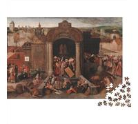 Pieter Bruegel il Vecchio Puzzle Di Legno 1000 Pezzi, Puzzles dipinto Per Adulti-Relax, Rompicapo Giochi-Classico, Impegnativo Puzzles opere d'arte famose nel mondo Per Giovani Regali