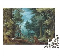Pieter Bruegel il Vecchio Puzzle Legno Classici 1000 Pezzi, Rompicapo arte, opere d'arte famose nel mondo Impegnativi Jigsaw Puzzles dipinto, Giocattolo Decompressivo Intellettuale Educativo 1000 Pcs