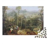 Pieter Bruegel il Vecchio Puzzles arte, opere d'arte famose nel mondo Puzzle Impegnativi Per Adulti, Jigsaw Rompicapo museo, Famiglia Regalo Di Festa, Puzzle Impossible, 1000 Pcs