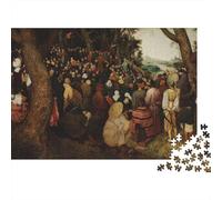 Pieter Bruegel il Vecchio Puzzles Di Legno 1000 Piece, DIY Jigsaw Puzzle dipinto for Teens, arte Challenging Decompression, Fun Games, Educational Toys, Puzzle Impossible World Famous Painting