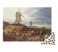 Pieter Bruegel il Vecchio Rompicapo 1000 Pezzi, Puzzle museo Adulti, Puzzles dipinto Giochi Rilassamento E Intelligence, Per Puzzle Gioco Familiare, Regalo Per Amore E Amico