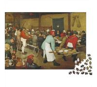 Pieter Bruegel il Vecchio Rompicapo Adulti, 1000 Pezzi Classici, Puzzles dipinto Giochi Rilassamento E Intelligence, Puzzle opere d'arte famose nel mondo Per Gioco Familiare, Regalo Per Amore E Amico