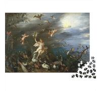 Pieter Bruegel il Vecchio Rompicapo in Legno Di Per Adulti, arte Puzzle Impegnativi Per Famiglia, Regalo Di Festa Da 1000 Pezzi Difficile, Puzzles opere d'arte famose nel mondo Regali Di Divertente