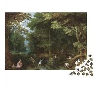 Pieter Bruegel il Vecchio Rompicapo museo Per Adulti, Puzzles dipinto, Puzzle Impegnativi, Puzzle opere d'arte famose nel mondo Impossible, Divertenti E Colorati, 1000 Pezzi