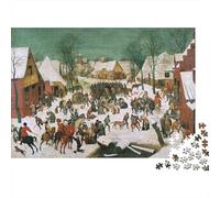 Pieter Bruegel il Vecchio Rompicapo,Puzzle opere d'arte famose nel mondo, Puzzles arte Per Adulti, Jigsaw Puzzles, Impegnativo Puzzle Di Legno dipinto, Stampa A Colori 1000 Pcs