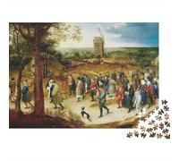 Pieter Bruegel il Vecchio Rompicapo,Puzzle opere d'arte famose nel mondo, Puzzles museo Per Adulti, Jigsaw Puzzles, Impegnativo Puzzle Di Legno dipinto, Stampa A Colori 1000 Pcs