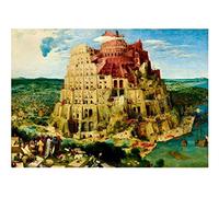 BlueBird - Puzzle Pieter Bruegel il Vecchio - La Torre di Babele, 1563 - 1000 Pezzi