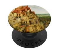 Pieter Bruegel The Elder - La Grande Torre di Babele PopSockets PopGrip Adesivo
