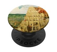 Pieter Bruegel The Elder - La Grande Torre di Babele PopSockets PopGrip Adesivo