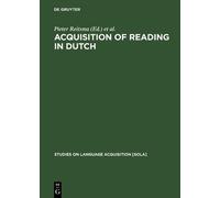 Pieter Reitsma Acquisition of Reading in Dutch (Copertina rigida)