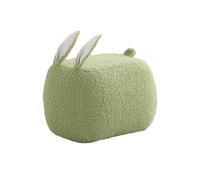 Pieti Di Animale Carini, Scarpe Carine Portatili Che Cambiano Sedia,Ottomano Poggiapiedi Con Morbido Cuscino Imbottito, Poggiapiedi Per Bambini E Poggiapiedi Per Adu fruit green