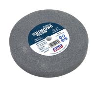 Pietra Abrasiva Ø200 X 25mm Ø16mm Foro A36Q Grezzo - Sealey Bg200/16 Nuovo