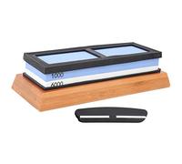 Pietra Affilacoltelli Doppia Faccia, White Fused Alumina 1000-1600 Grit - Affila Lame Precisione e Durata per Uso Domestico e Professionale