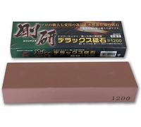 Ambrogio Sanelli, Naniwa Gouken, Pietra Affilacoltelli Professionale, Grana Media #1200, Ideale per l'Affilatura di Coltelli Normali e Rasoi, Necessita di Immersione, Made in Japan