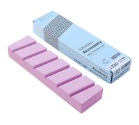 Sanelli Ambrogio, Naniwa, Pietra da Rettifica Professionale, Grana #220, Ideale per la Manutenzione delle Pietre Affilacoltelli, Made in Japan, Misura Media, Pink Alumina (NA103)