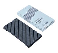 Sanelli Ambrogio, Naniwa, Pietra da Rettifica Professionale, Grana #220, Ideale per la Manutenzione delle Pietre Affilacoltelli, Made in Japan, Misura Grande, Color Nero