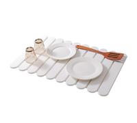 Pietra Assorbente per Piano Cucina,Tovaglietta in Terra Diatomacea Rapida Asciugatura - Pad Pieghevole Assorbente Immediato per Casa Doccia Toilette Piano Bagno
