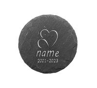 Pietra Commemorativa Personalizzata Per Animali Domestici-Regali Personalizzati Per La Perdita Di Animali Domestici,Nome Personalizzato Dei Gatti E Data Di Morte,Targa Personalizzata Per La Tomba Di G