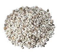 Pietra curativa Bella pietra frantumata in cristallo naturale Guarigione energetica Reiki Decorativo Acquario Balance Decorazione con pietre preziose fuxingweism ( Color : Creamy White , Size : 100g )