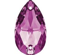 Pietra da Cucire in Cristallo GT Crystal Goccia mm 18x10,5 Fuchsia - 36PZ