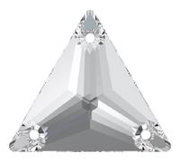 Pietra da Cucire in Cristallo GT Crystal Triangolo mm 16 Crystal - 72PZ