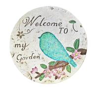 Pietra Da Giardino Rotonda / Decorazione Per Prato - Benvenuto Nel Mio Giardino
