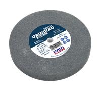 Pietra Da Molare Ø200 X 25Mm Ø16Mm Foro A60P Fine - Sealey BG200/15 Nuovo
