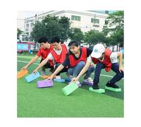 Pietra de Fiume Set Di Equilibrio Con Pietre D'appoggio, Materiale In Schiuma EVA, Gioco Di Gruppo Al Chiuso E All'aperto Per Festa Di Compleanno(Blue 23x15x5cm)