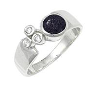 Pietra del sole Anello placcato argento donna Gioielli C1152CA_50 (15.9)