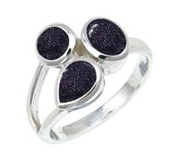 Pietra del sole Anello placcato argento donna Gioielli C1154CA_50 (15.9)