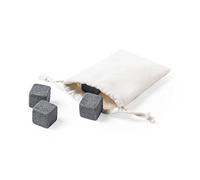 Pietra del whisky - Cubetti di ghiaccio del whisky - Confezione da x4 - Pietra ollare - Riutilizzabile