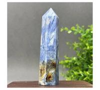 Pietra di Cristallo Bacchetta di cristallo obelisco naturale for la decorazione della casa Collana con porta-pietre di cristallo(119g 100mm)