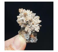 Pietra di Cristallo Cluster di cristalli di pietra grezza naturale, campione minerale di roccia di quarzo, decorazione for la casa Collana con porta-pietre di cristallo(J473 23g)