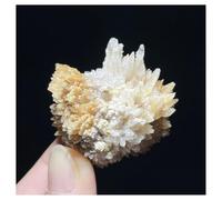 Pietra di Cristallo Cluster di cristalli di pietra grezza naturale, campione minerale di roccia di quarzo, decorazione for la casa Collana con porta-pietre di cristallo(J469 41g)