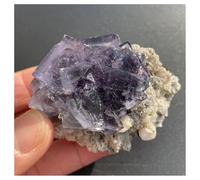 Pietra di Cristallo Cluster di cristalli di pietra grezza naturale, campione minerale di roccia di quarzo, decorazione for la casa Collana con porta-pietre di cristallo(157g)