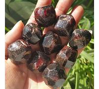 Pietra di cristallo di granato grezzo naturale Pietra di pietra semipreziosa grezza (Size : 1000g)