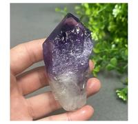 Pietra di Cristallo Esemplare di minerale viola di pietra originale di ametista naturale, decorazione for la casa Collana con porta-pietre di cristallo(97g)