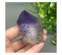 Pietra di Cristallo Esemplare di minerale viola di pietra originale di ametista naturale, decorazione for la casa Collana con porta-pietre di cristallo(100g)