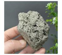 Pietra di Cristallo Esemplare di pietra originale minerale di calcopirite naturale, decorazione for la casa Collana con porta-pietre di cristallo(154g)