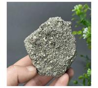 Pietra di Cristallo Esemplare di pietra originale minerale di calcopirite naturale, decorazione for la casa Collana con porta-pietre di cristallo(150g)