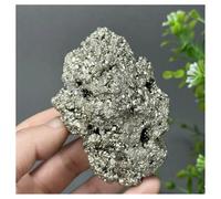 Pietra di Cristallo Esemplare di pietra originale minerale di calcopirite naturale, decorazione for la casa Collana con porta-pietre di cristallo(209g)