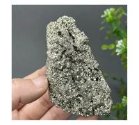 Pietra di Cristallo Esemplare di pietra originale minerale di calcopirite naturale, decorazione for la casa Collana con porta-pietre di cristallo(168g)