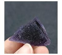 Pietra di Cristallo Pietre e cristalli minerali naturali a grappolo viola, decorazioni for la casa Collana con porta-pietre di cristallo(18g)
