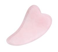Pietra di Giada per Massaggio Al Quarzo Rosa, Piastra di Demolizione Naturale per la Salute e la Cura Curativa con Benefici Idratanti e Ringiovanenti