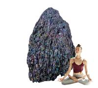 Pietra di grezzo, grezzo ,Cristalli colorati grezzi naturali per meditazione | Pietre grezze per meditazione colorate, pietra decorativa multifunzionale per la casa, il soggiorno e gli
