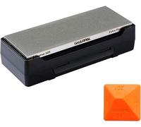 Pietra Diamantata Affila Coltelli 325/1200 Grana Custodia Antiscivolo